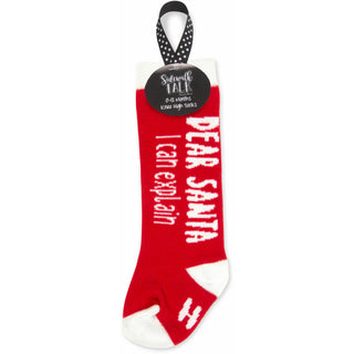 Dear Santa 0-12 Months Baby Knee Highs