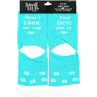 Dog Did It 2T-4T Crew Socks