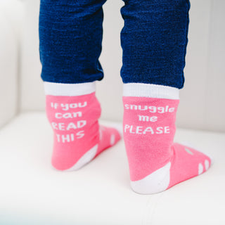 Snuggle Me 2T-4T Crew Socks