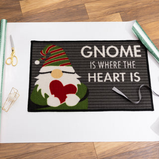 Gnome Home 27.5" x 17.75" Floor Mat