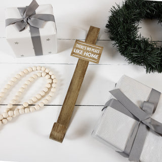 No Place Like Home Metal Wreath Hanger