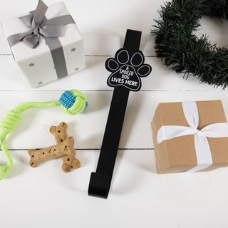 Spoiled Dog Metal Wreath Hanger