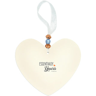 Fire Fighters 3.5" Heart-Shaped Ornament