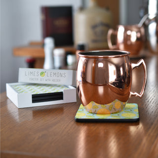 Zesty 4" (4 Piece) Coaster Set with Box