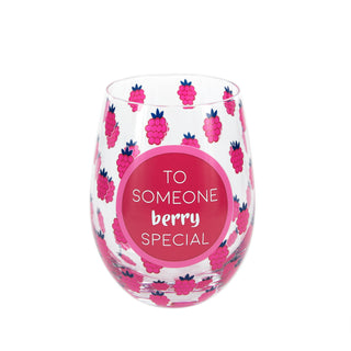 Someone Special 18 oz Stemless Wine Glass