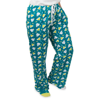 Margarita XS Teal Unisex Lounge Pants