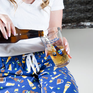 Beer XS Blue Unisex Lounge Pants