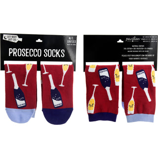 Prosecco & Raspberries S/M Unisex Socks