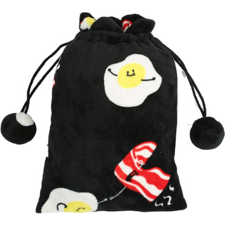 Bacon & Eggs 50" x 60" Royal Plush Blanket with Drawstring Bag