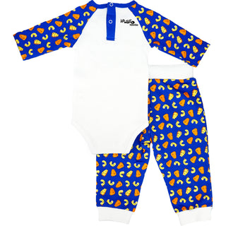 Sweet Dreams Blue Bodysuit & Pants Set