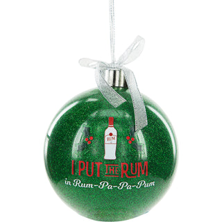 Rum-Pa-Pa-Pum 4" Ornament with Unisex Holiday Socks