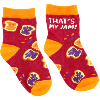 PB & J M/L Youth Cotton Blend Crew Socks