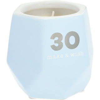 30 8 oz - 100% Soy Wax Candle Scent: Tranquility