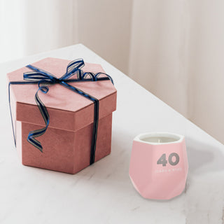 40 8 oz - 100% Soy Wax Candle Scent: Tranquility