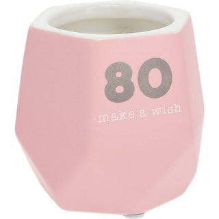 80 8 oz - 100% Soy Wax Candle Scent: Tranquility