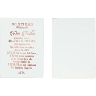The Lord 6.5" x 5" Prayer Box with Photo Frame (Holds 2.25" x 3.25" Photo)