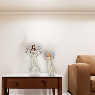 Prayer 12" Angel Holding Cross