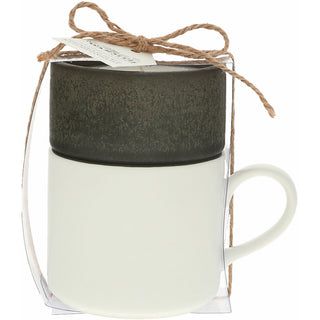 Dog Stacking Mug and Candle Set 100% Soy Wax Scent: Tranquility