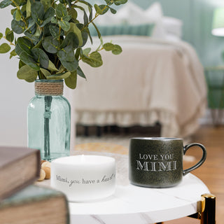 Mimi Stacking Mug and Candle Set 100% Soy Wax Scent: Tranquility