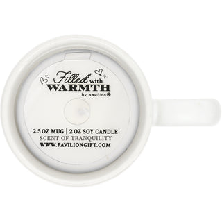 Enjoy Life 2 oz Mini Mug 100% Soy Wax Candle Scent: Tranquility