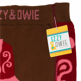 Red and Pink Cowgirl 6-12 Month Baby Leggings