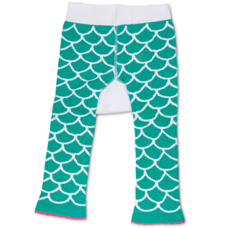 Seafoam Mermaid 12-24 Months Baby Leggings