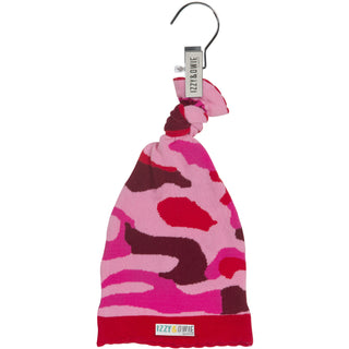 Pink Camouflage One Size Fits All Baby Hat