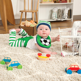 Soccer Baby Bib