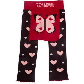Butterfly Hearts 6-12 Months Baby Leggings