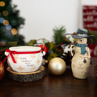 Jesus 9 oz - 100% Soy Wax Reveal Candle Scent: Winter Snow