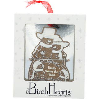 Family 4" Snowfamily Ornament