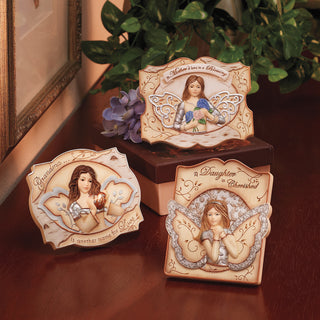 Daughter 4" x 3.5" Self-Standing Plaque