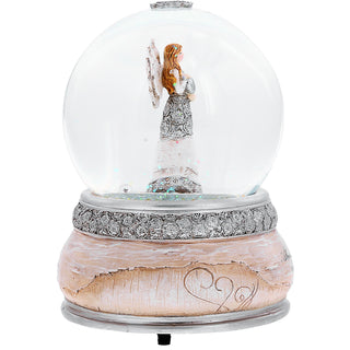 Forever in Our Hearts LED Lit, 100mm Musical Water Globe