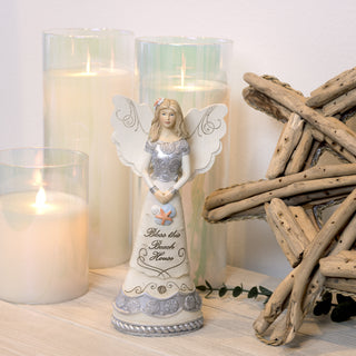 Beach House 7.5" Angel Holding Shells