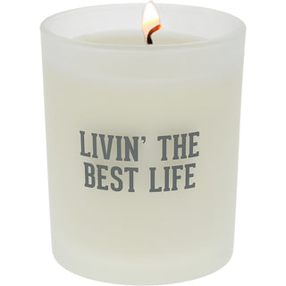 Best Life 5.5 oz - 100% Soy Wax Candle Scent: Tranquility