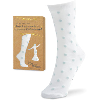 Socks Off Maroon - Ladies Cotton Blend Sock