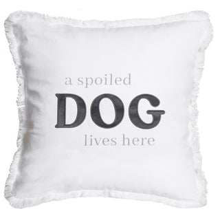Spoiled Dog 18" Throw Pillow Cover