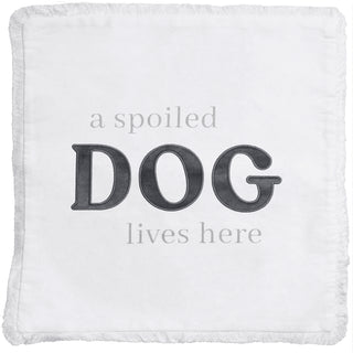 Spoiled Dog 18" Throw Pillow Cover