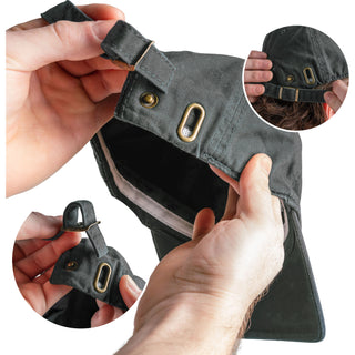 Beer Pong Dark Gray Washed Cotton Twill Hat