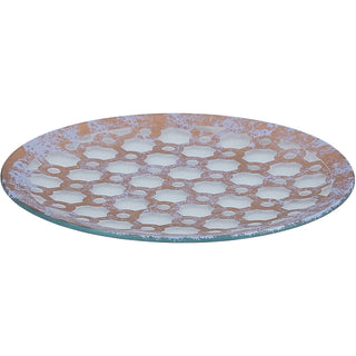Love Lives Here Bronze Candle Tray