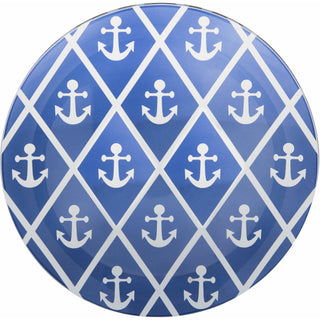 Blue Anchor Candle Tray