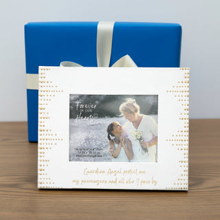 Protect Me Visor Memorial Photo Frame (Holds 6" x 4" Photo)